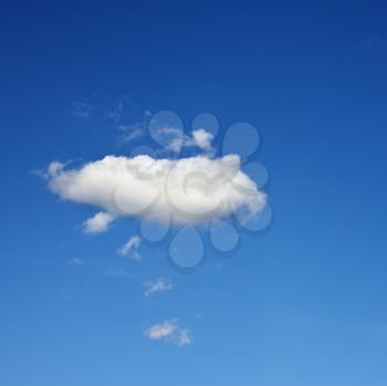 Royalty Free Photo of a Cloud in the Sky
