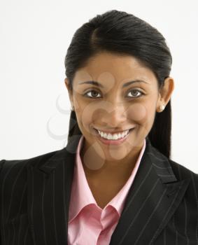 Royalty Free Photo of a Smiling Businesswoman 