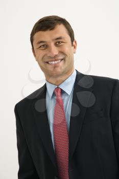 Royalty Free Photo of a Smiling Businessman
