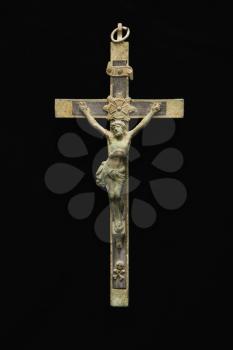 Royalty Free Photo of a Crucifix Religious Christian Pendant