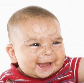 Royalty Free Photo of a Cute Baby Boy Smiling