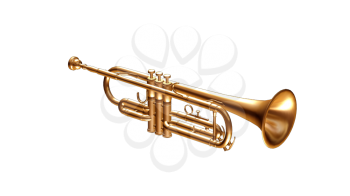 High Definition Background of a
Trumpet