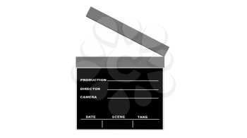 High Definition Background of a
Director's Clapboard