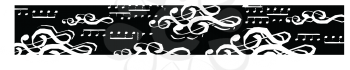 Royalty Free Clipart Image of a
Music Banner