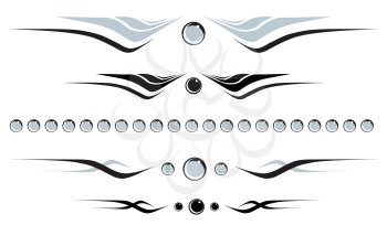 Royalty Free Clipart Image of Western Embellishments