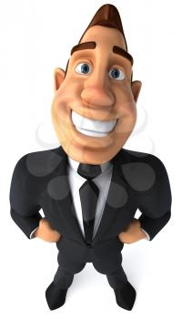 Royalty Free Clipart Image of a Businessperson