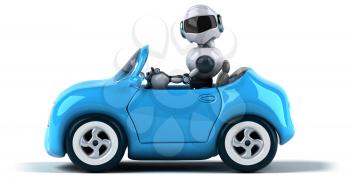 Robot and car