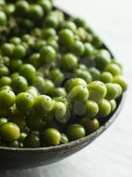 Royalty Free Photo of Green Peppercorns