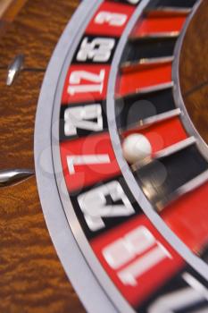 Royalty Free Photo of a Roulette Wheel