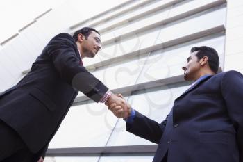 Royalty Free Photo of Two Men Shaking Hands