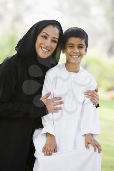 Royalty Free Photo of a Mother and Son
