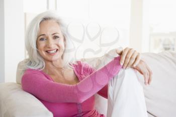 Royalty Free Photo of a Woman at Home