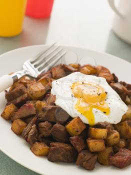 Royalty Free Photo of a Corned Beef Hash