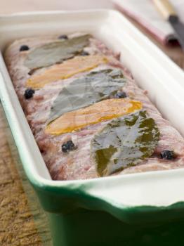 Royalty Free Photo of Pate Campagne in a Terrine Mould