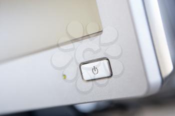 Royalty Free Photo of a Computer Power Button