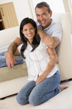Royalty Free Photo of a Couple at Home