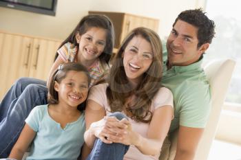Royalty Free Photo of a Family at Home