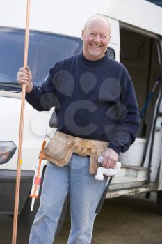Royalty Free Photo of a Plumber