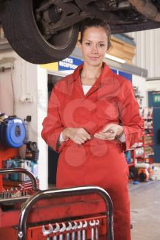 Royalty Free Photo of a Mechanic