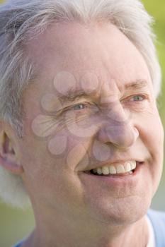Royalty Free Photo of a Head Shot of an Older Man