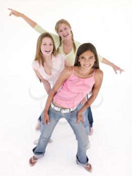 Royalty Free Photo of Three Girls