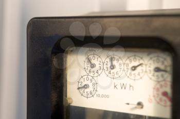 Royalty Free Photo of an Electricity Metre