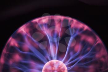 Royalty Free Clipart Image of a Plasma Ball