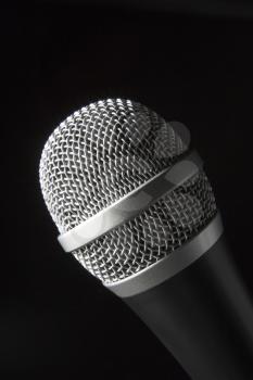 Royalty Free Photo of a Microphone