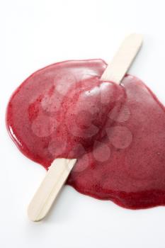 Royalty Free Photo of Melted Popsicle