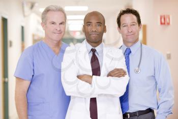 Royalty Free Photo of Doctors in the Hospital