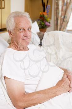 Royalty Free Photo of a Man in the Hospital