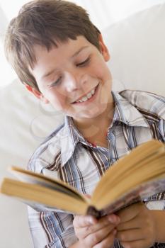 Royalty Free Photo of a Boy With a Book