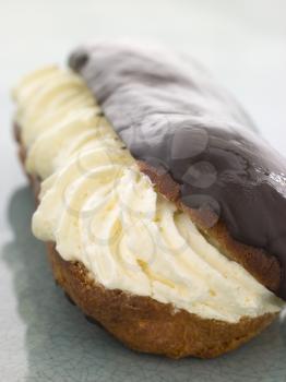 Royalty Free Photo of a Chocolate Eclair