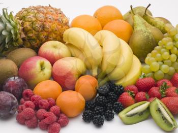 Royalty Free Photo of a Selection of Fruit