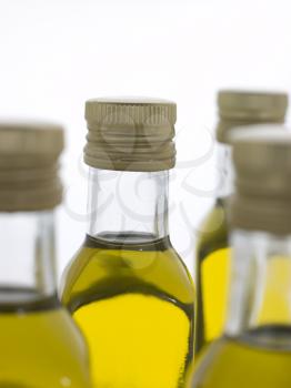 Royalty Free Photo of Bottle of Olive Oil