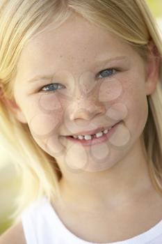 Royalty Free Photo of a Little Blonde Girl