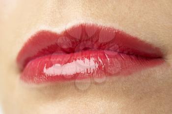Royalty Free Photo of a Woman's Lips
