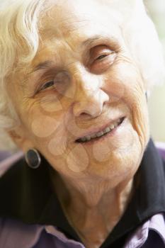 Royalty Free Photo of a Smiling Senior