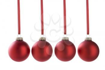 Royalty Free Photo of Four Ornaments