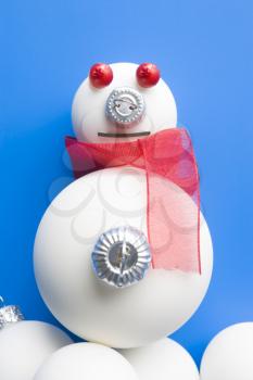 Royalty Free Photo of a Christmas Decoration Snowman