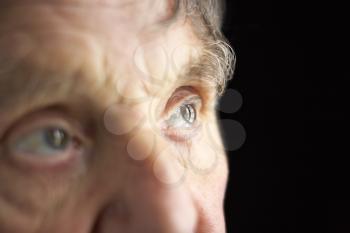 Royalty Free Photo of a Man's Eyes