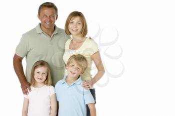 Royalty Free Photo of a Young Family