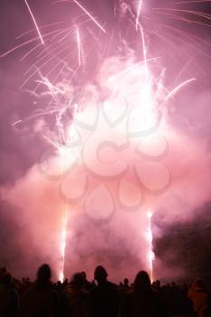 Royalty Free Photo of Fireworks Display