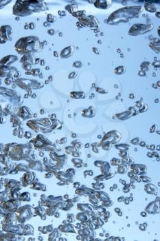 Royalty Free Photo of Bubbles in Water