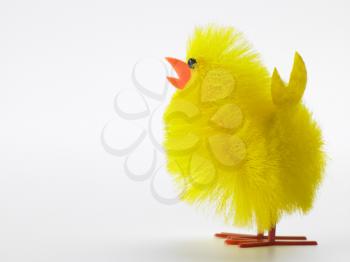 Royalty Free Photo of a Toy Chick for Easter