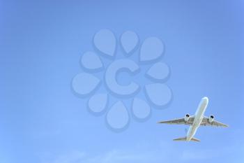 Royalty Free Photo of a Commercial Airline