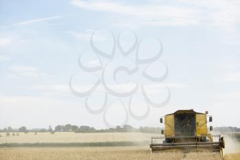 Royalty Free Photo of a Combine
