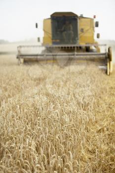 Royalty Free Photo of a Combine