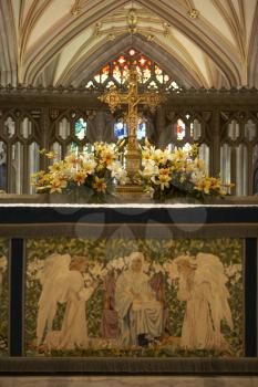 Royalty Free Photo of an Altar in a Bristol Cathedral