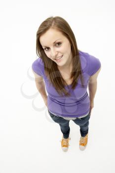 Royalty Free Photo of a Young Girl Standing